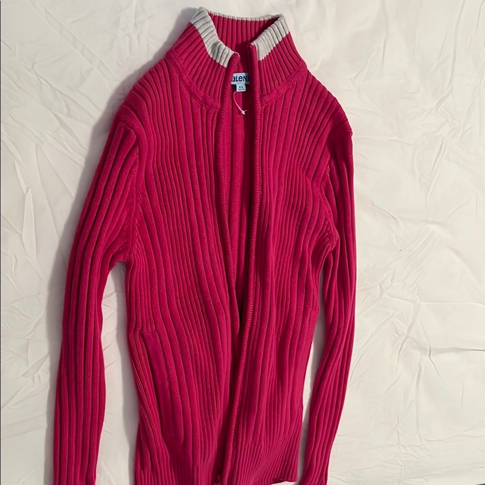 Eloquii Pink Cowl Neck Sweater